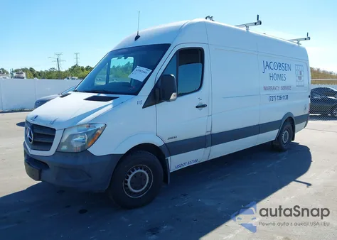 2015 Mercedes-Benz Sprinter 2500 High Roof from USA, damaged, VIN WD3PE8CC5FP105437